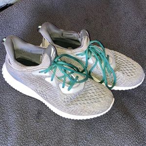 Adidas sneakers, grey, women’s, W 9